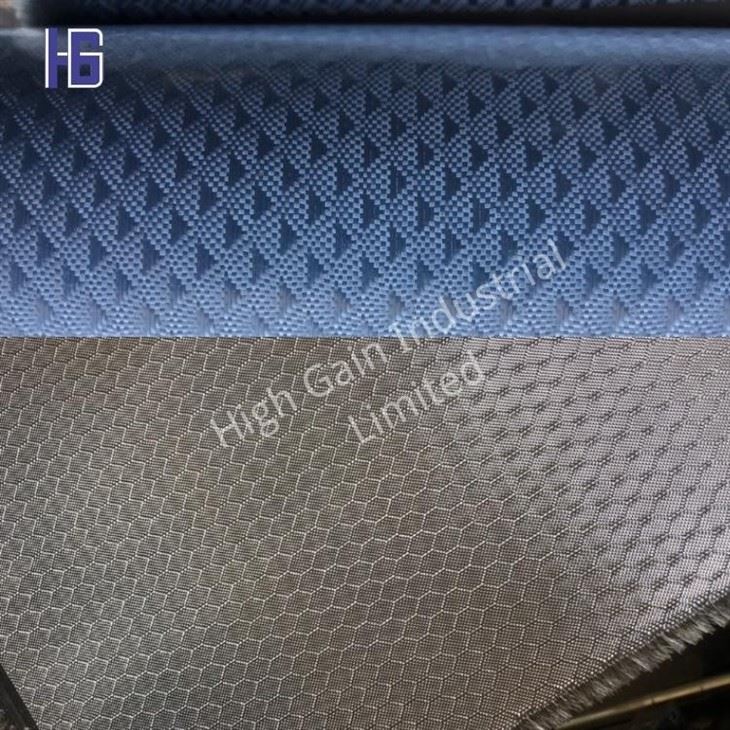 Coloured Jacquard Fabric