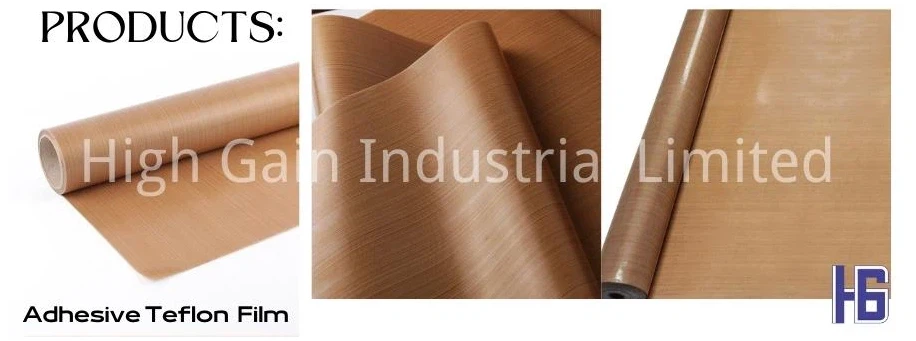Adhesive Teflon Fabric Material
